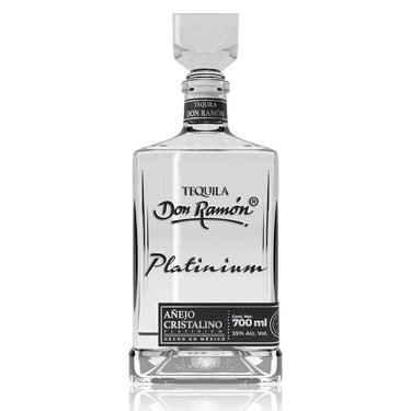 Tequila Don Ramon Añejo Cristalino Platinum 700 Ml